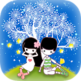 Starlit Pair in Time LWP icon