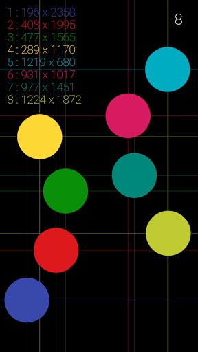 MultiTouch Test Screen 3