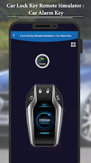Car Lock Key Remote Simulator