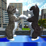 Cover Image of डाउनलोड प्यारा बिल्ली और पिल्ला दुनिया  APK