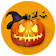 Stickers for Halloween icon