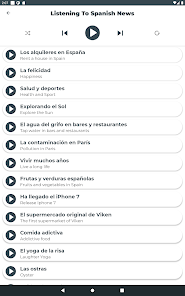 Screenshot 14 Spanish ー Listening・Speaking android