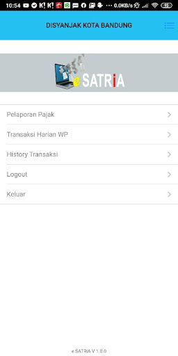 Aplikasi E-Satria Screen 2