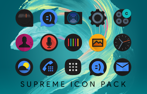 Supreme Icon Pack Screenshot