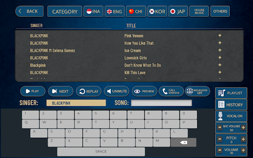 Android application Monkey King Karaoke screenshort