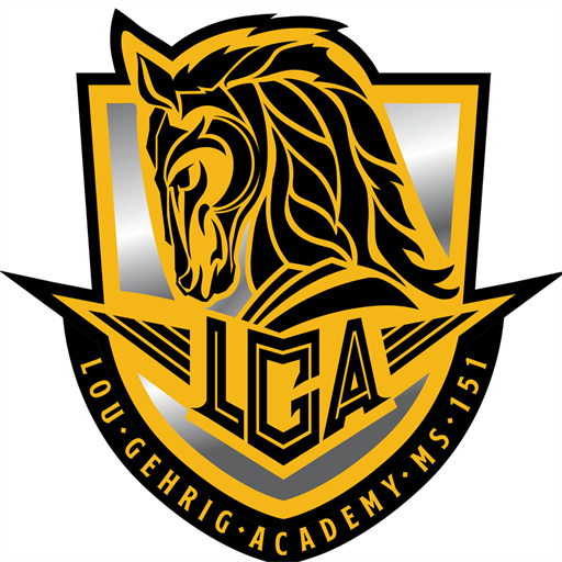 J.H.S. 151 Lou Gehrig Academy logo