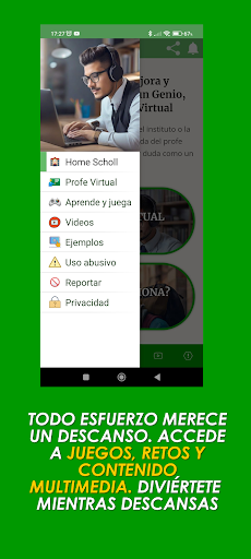 Genio Pro School Screen 3