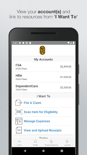 Android application IUPAT WELFARE FUND screenshort
