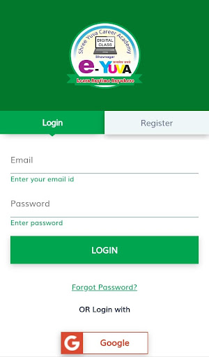Yuva Digital Class Screen 2