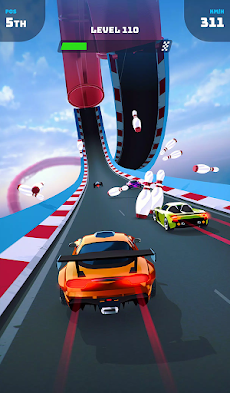 Car Race 3D - Xtreme Stuntのおすすめ画像1