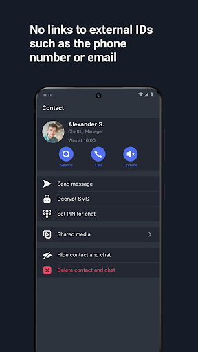 Chattti - private messenger Screen 2