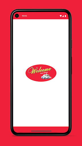 Android application Welcome Pizza screenshort