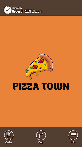 Android application Pizza Town, London screenshort