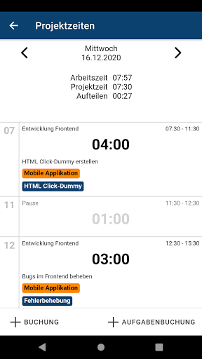 ProjectWorx Screen 2