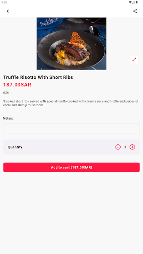 Addict Restaurant Screen 2