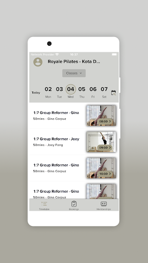 App screenshot