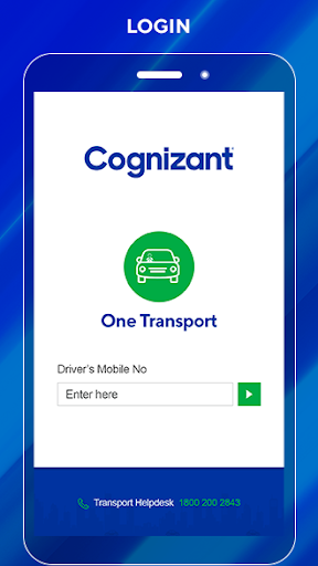 Android application One Transport - Driver App screenshort