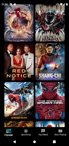 Android application Movieverse screenshort