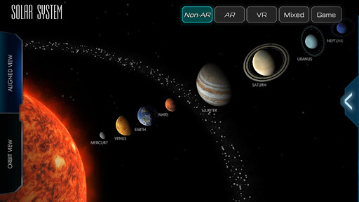Android application My Pocket UNIVERSE screenshort