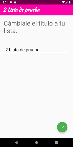Mis Listas Screen 3