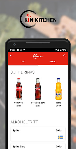 Android application Kin Kitchen screenshort