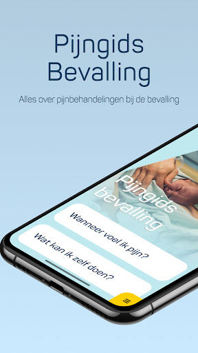 Android application Pijngids Bevalling screenshort