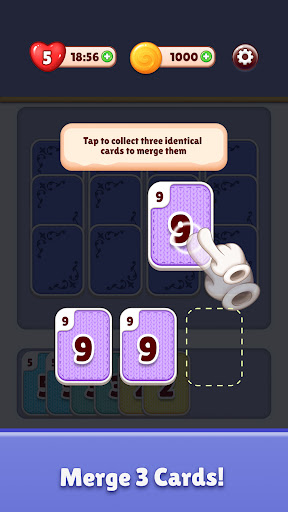 Android application Card Merge Master screenshort