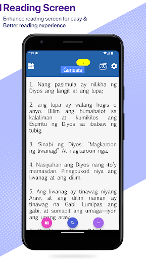 Android application Magandang Balita Bibliya screenshort
