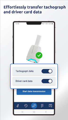 Android application DAKO TransferApp screenshort