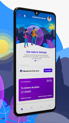 ACTO Membresías Screen 2