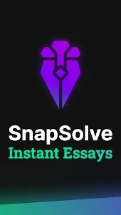 スナップソルブ (SnapSolve)：AIエッセイ即時解決