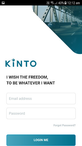 Android application KINTO screenshort