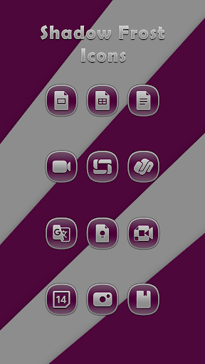 Shadow Frost Pink Icons