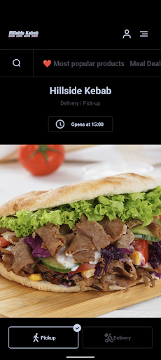 Android application Hillside Kebab screenshort