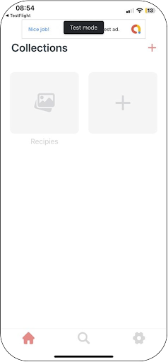 Curate - Social Bookmark App Screen 2