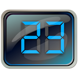 Digital LCD Clock Widget icon