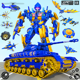 Army Tank Robot Car Games: icon
