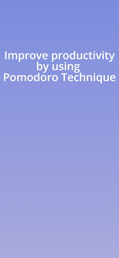 Pomodoro Timer App Screen 2
