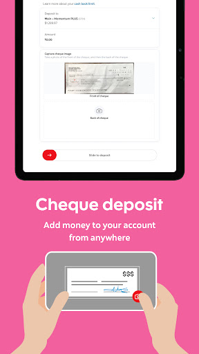 Screenshot of Scotiabank Mobile Banking