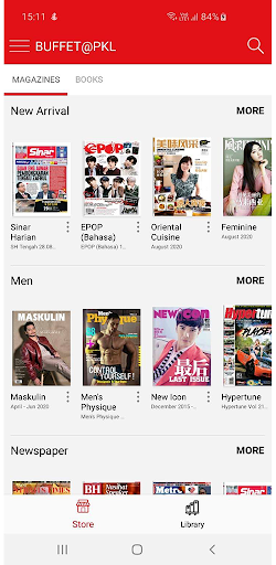Android application Buffet@PKL screenshort
