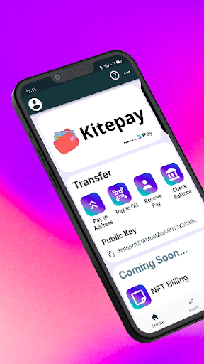 Android application Kitepay - Solana Crypto Wallet screenshort