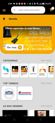 Android application Constroctor screenshort