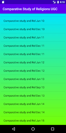 Study of Religions - ugc net Screen 3