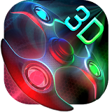 3D Neon Colors Fidget Spinner Theme icon