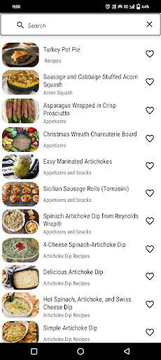 Kitchz recipe app Screenshot