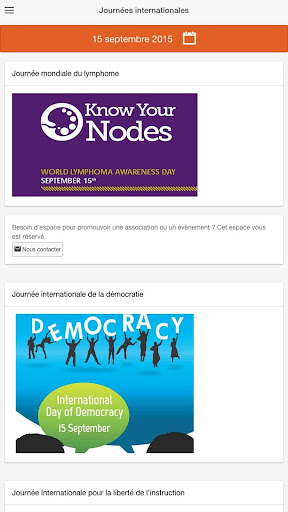Journées internationales Screen 3