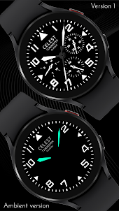 CELEST5487 Aviator Watch