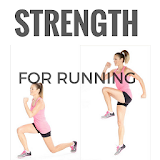 Routine of strength to run icon