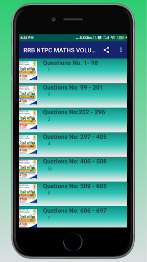 RRB GROUP D MATHEMATICS VOLUME