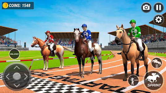 Horse Racing Simulator Game 3D